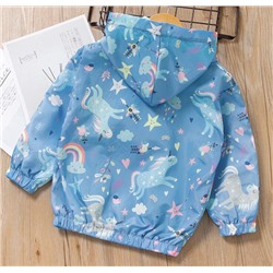 Ветровка для девочки KU98