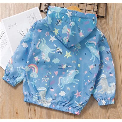 Ветровка для девочки KU98