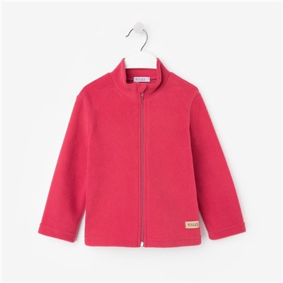 Джемпер флисовый детский MINAKU, тёмно-розовый, размер 158 см