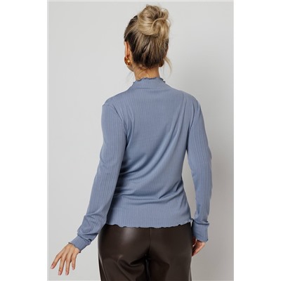 Блузка женская  4481/03/Пыльно-голубой