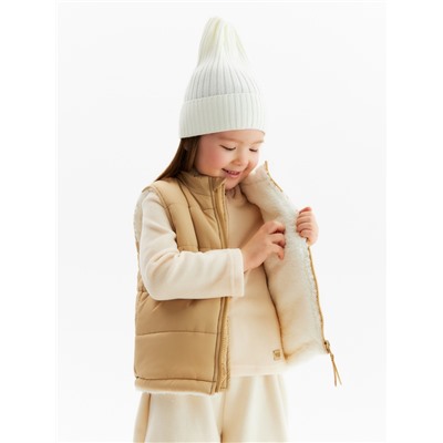 Жилет утепленный KAFTAN, размер 32 (110-116), бежевый