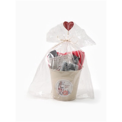 Набор подарочный Доляна «Большой удачи», 6 предметов, полотенце и аксессуары