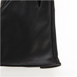 Перчатки женские, без утеплителя, безразмерные, чёрные