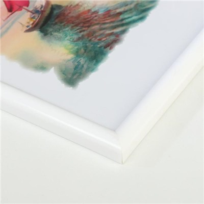 Фоторамка для фото 21×30 см Madeleine, пластик, белый