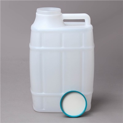 Канистра пищевая «Бочонок», 20 л, пластиковая, белая