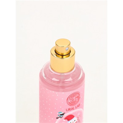 Подарочный набор новогодний «Счастья в Новом году», гель для душа, мочалка и мист, URAL LAB