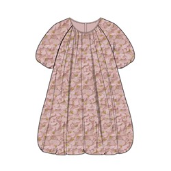 Платье трикотажное для девочек