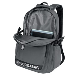 Рюкзак MERLIN 8926 темно-серый