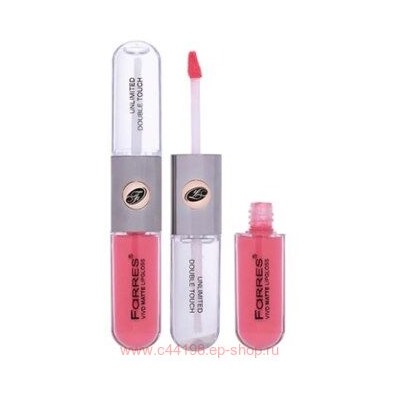Farres Блеск для губ 2в1 Vivid Matte тон 03 лососево-розовый 7044