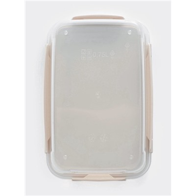 Контейнер пищевой Lock&Ok, 750 мл, 18.6×12.2×5.5 см, МИКС