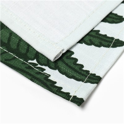 Фартук «Этель. Папоротник», 60×70 см, репс 220 г/м², 100% хлопок