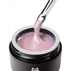 MANITA Гель моделирующий для ногтей с хлопьями юки / Builder Gel Moonlight №05, 15 мл 28228
