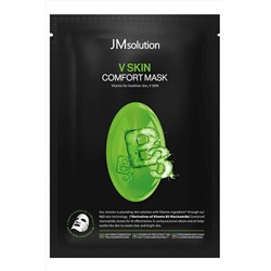 JMsolution Тканевая маска для лица с витамином B3 для сияния кожи / V Skin Comfort Mask, 30 мл KRISTALLER, 1114470