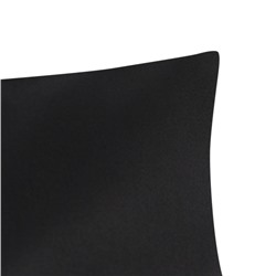 Наволочка «Этель» Jet black, 70×70 см, мако-сатин, хлопок 100%