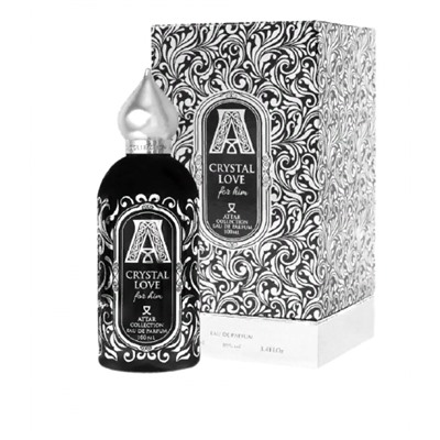 Парфюмерная вода Attar Collection Crystal Love For Him мужская (подарочная упаковка)