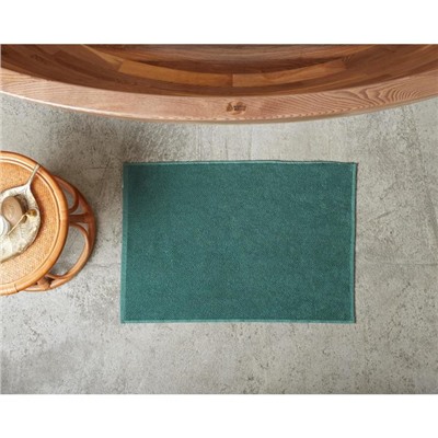 Коврик махровый «Этель» Organic Eucalyptus, 50×70 см, хлопок 100%