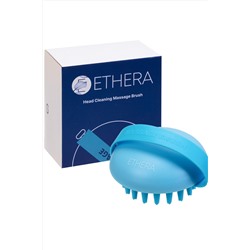 ETHERA Массажная силиконовая щётка для мытья головы, синий KRISTALLER, 1111433