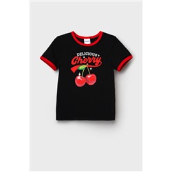 Фуфайка трикотажная для девочек (футболка) PLAYTODAY, 1242817