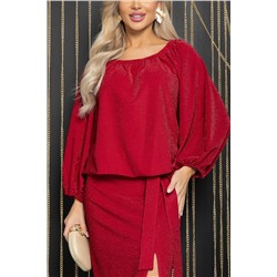 Платье Колетта (красное) П12012