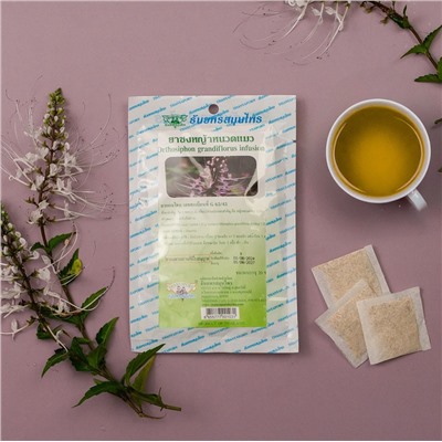 Фиточай мочегонный почечный экстракт Ортосифона (Кошачий Ус) 20 пакетов, Thanyaporn. Таиланд