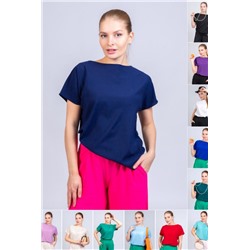 Блуза женская 22275 (Темно-синий)