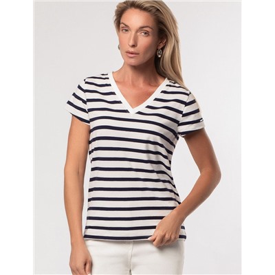 Футболка из премиального хлопка с эластаном