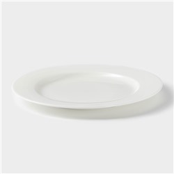 Тарелка десертная Wilmax Stella Pro, d=18 см, фарфор, белая