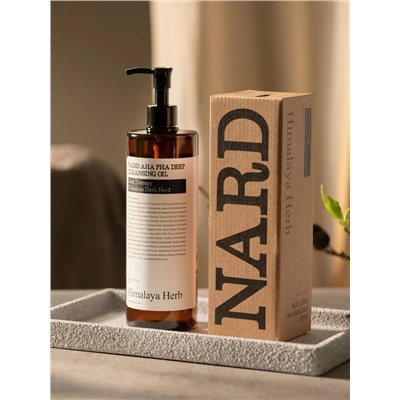 BOUQUET GARNI NARD - МАСЛО ДЛЯ ЛИЦА ОЧИЩАЮЩЕЕ С AHA PHA КИСЛОТАМИ AHA PHA DEEP CLEANSING OIL, 500 МЛ