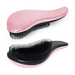 Nail Art Расчёска компактная капля, розовый 12758