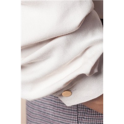 Блузка из премиальной вискозы в рубчик