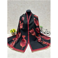 Мягкий палантин из кашемира мультицвет