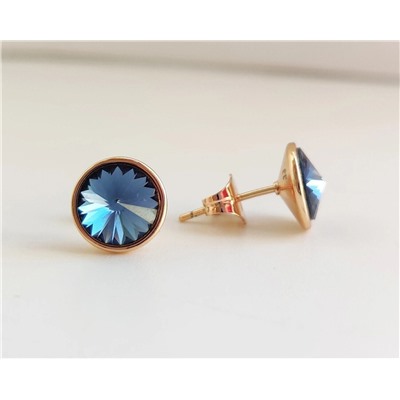 Серьги с кристаллами Swarovski