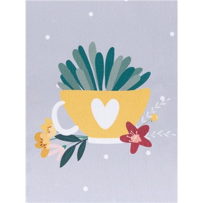 Шторы для кухни с подхватами «Этель» Hygge, 145×180 см, комплект - 2 шт.