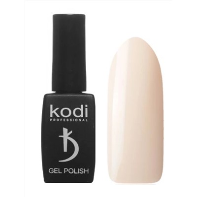 Kodi Гель-лак для ногтей 01 М, слоновая кость, без перламутра и блесток, 8 мл 11843
