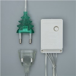 УЦЕНКА Гирлянда «Занавес», 2×1.5 м, IP20, 360 LED, 220 В, 8 режимов, свечение мульти