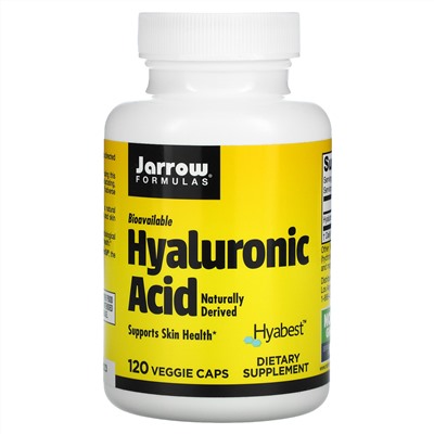 Jarrow Formulas, Гиалуроновая кислота, 120 растительных капсул
