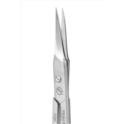 Frau Finger Ножницы маникюрные для кутикулы изогнутые / Professional FSP-118DP, матовые, ручная заточка, 10 см KRISTALLER, 1110651