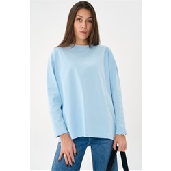 Лонгслив Эшли (голубой)