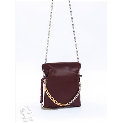 Сумка женская кожаная 6010-2L d.purple Polina&Eiterou