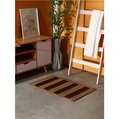 Коврик плетёный из сиграса, 80×50×0.7 см