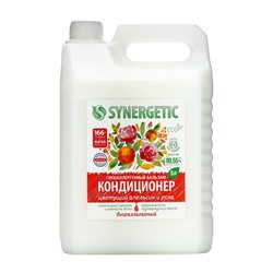 Кондиционер-бальзам для белья Synergetic «Цветущий апельсин и роза», 5 л