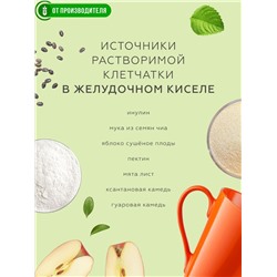 Кисель "Желудочный"  с чагой и мятой / 5 пак х 12 гр / ТМ Сибирская клетчатка