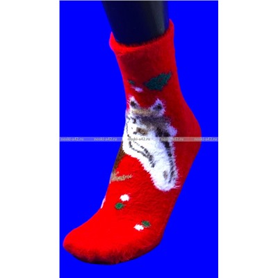 5 ПАР - MORRAH носки подарочные НОРКА КАШЕМИР Символ 2026 года арт. 2660