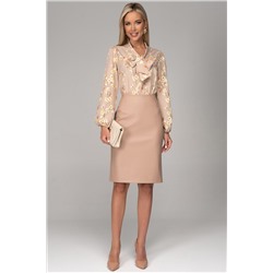 Юбка Лима (экокожа/беж)