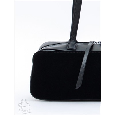 Сумка женская кожаная 6658-1VG black Vitelli Grassi в Новосибирске