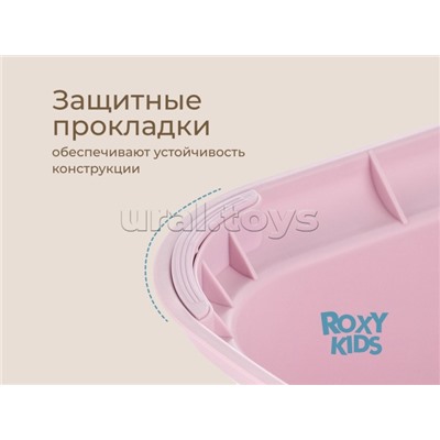 Ступенька-подставка розовая