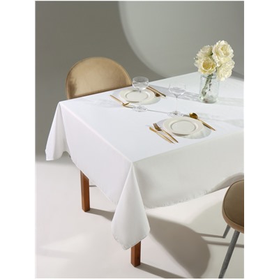 Скатерть «Доляна», 145×300±3 см, белая