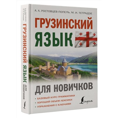 АСТ А. А. Ростовцев-Попель, М. И. Тетрадзе "Грузинский язык для новичков"