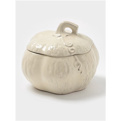 Горшок для запекания Борисовская керамика «Тыква», 2.4 л, бежевый