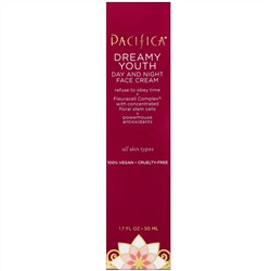 Pacifica, Dreamy Youth, дневной и ночной крем для лица, для всех типов кожи, 50 мл (1,7 жидк. унции)